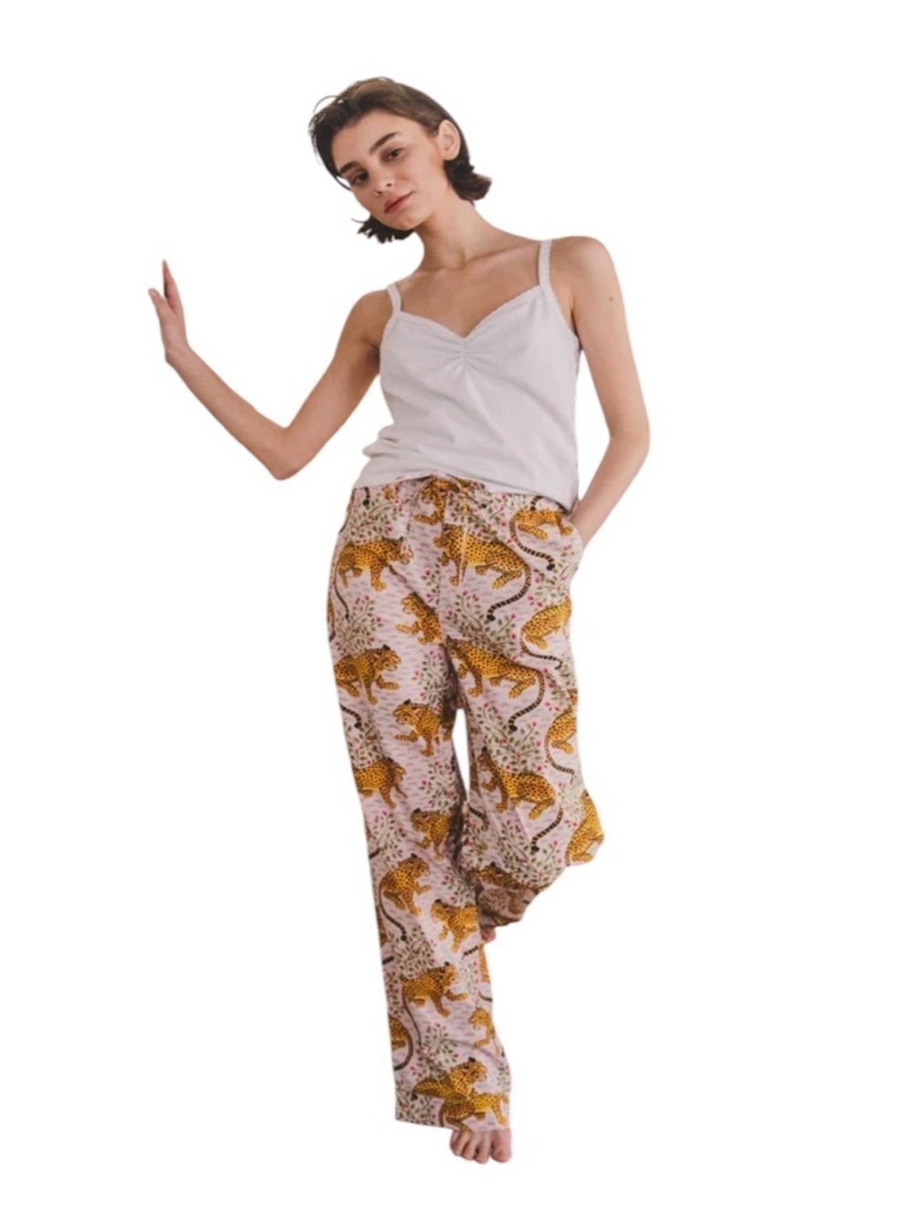 PRINTFRESH PJ Pants in Bagheera size S